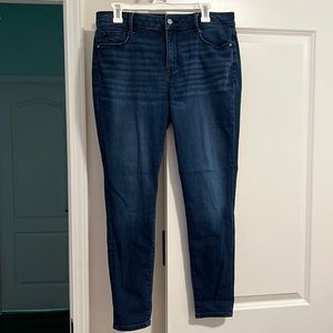 Apt. 9 Dark Blue Skinny Jeans